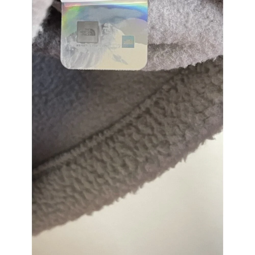 The NORTH FACE Parkview Mens Fleece Jacket Size Small Gray Deep Pile‎